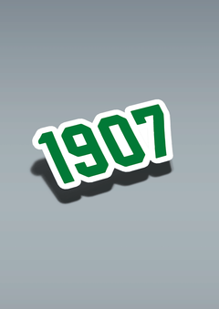 Pegatina Beticos - "1907" - Pachanga Club