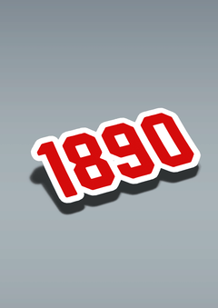 Pegatina Sevillista "1890" - Pachanga Club