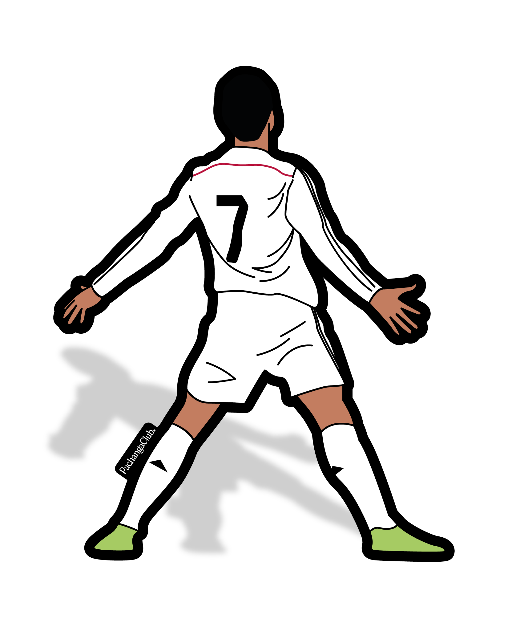 Pegatina Siiiuuu - Pachanga Club