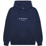 Sudadera Equipaciones Históricas Txuriurdines - Azul Marino