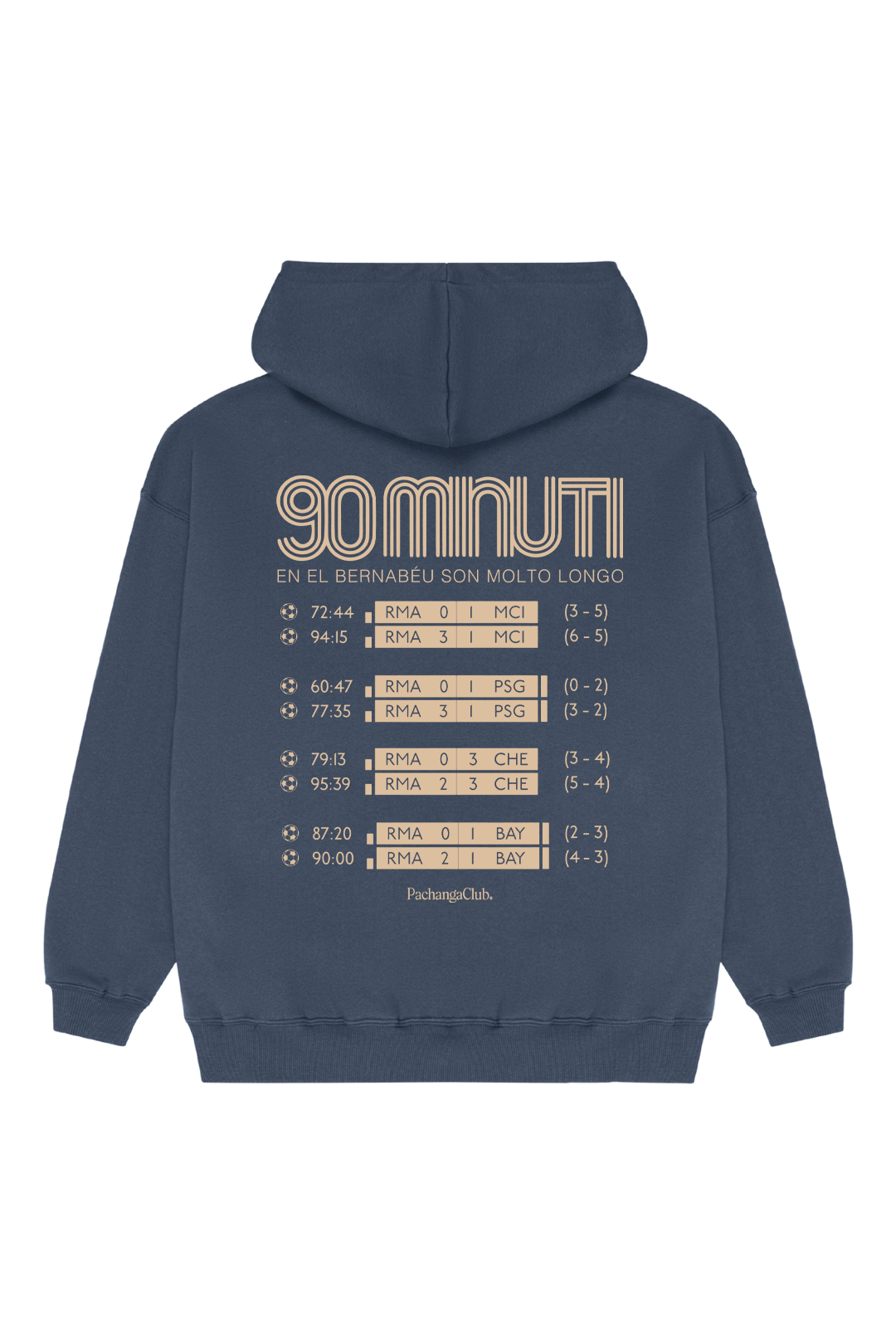 Sudadera "90 Minuti" - Pachanga Club