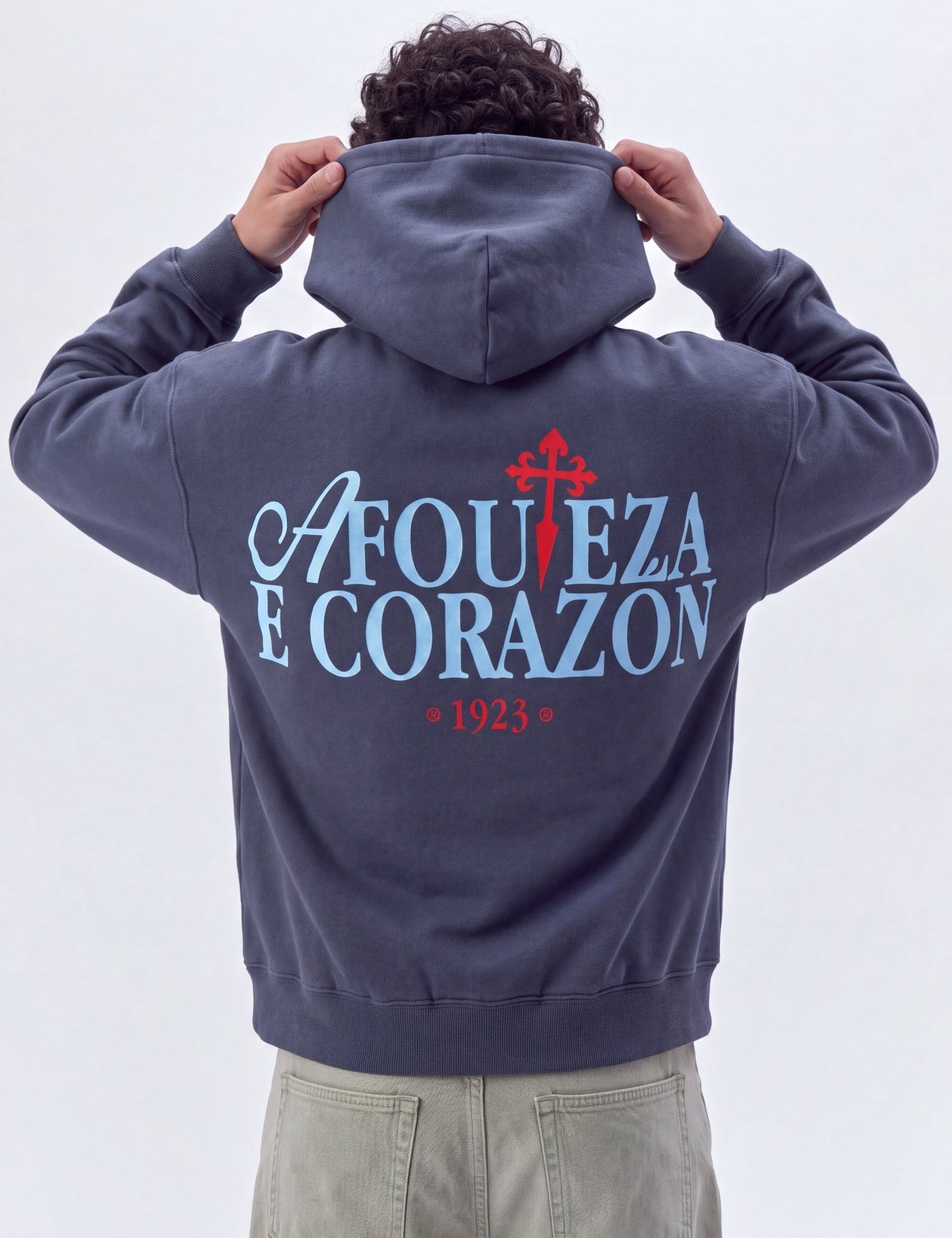 Sudadera "Afouteza e corazón" - Pachanga Club