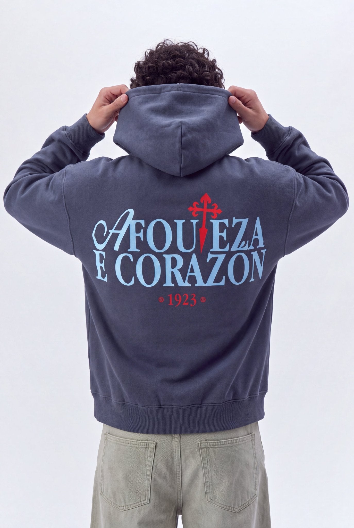 Sudadera "Afouteza e corazón" - Pachanga Club