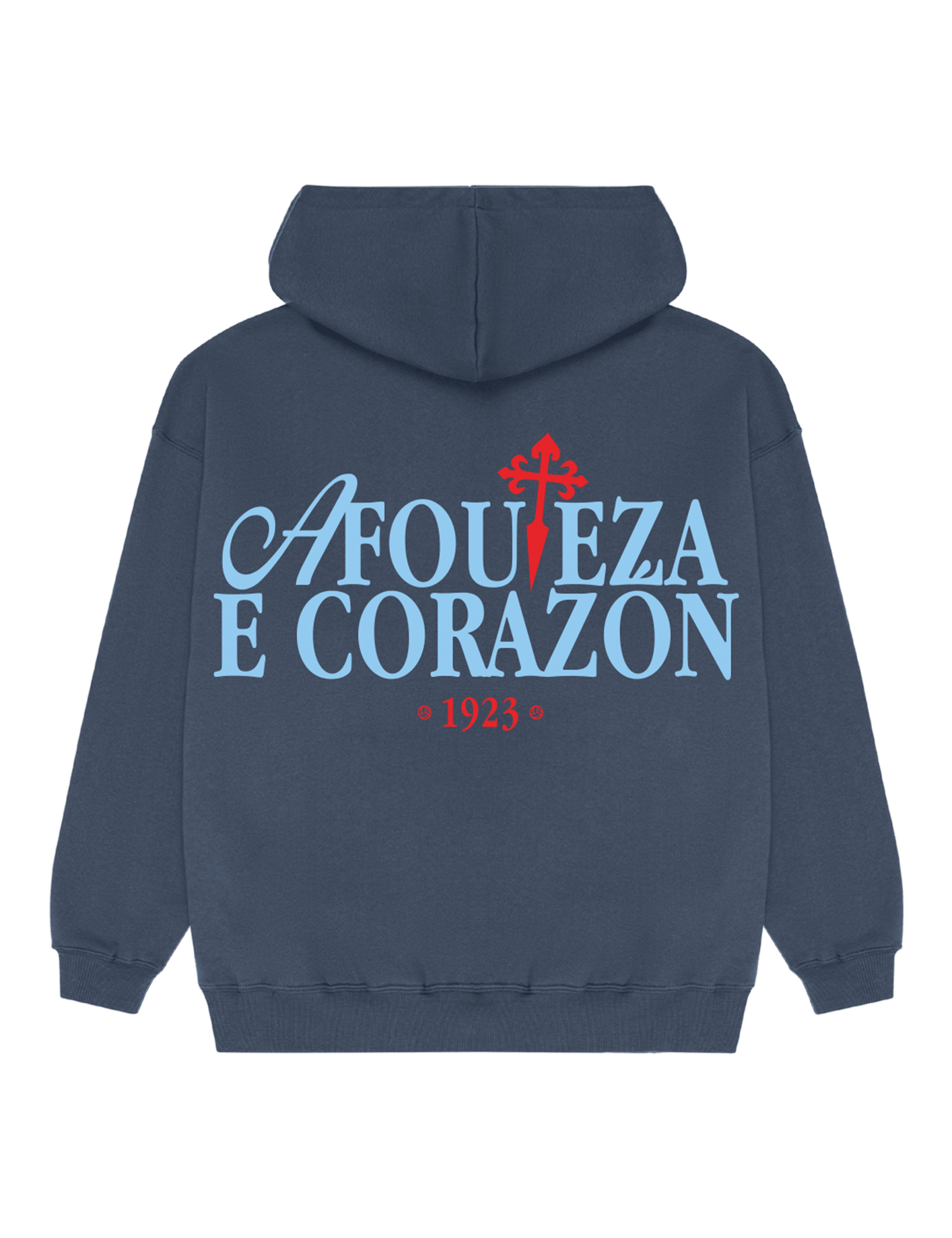 Sudadera "Afouteza e corazón" - Pachanga Club