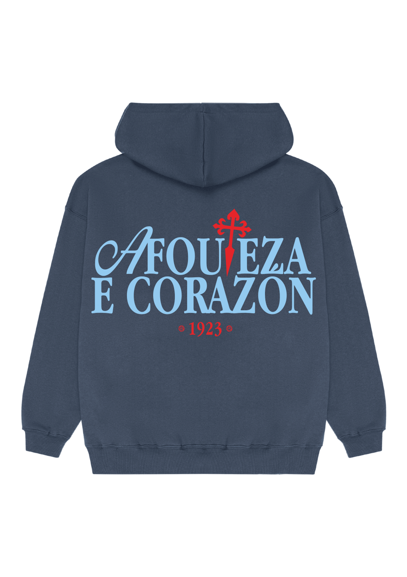 Sudadera "Afouteza e corazón" - Pachanga Club