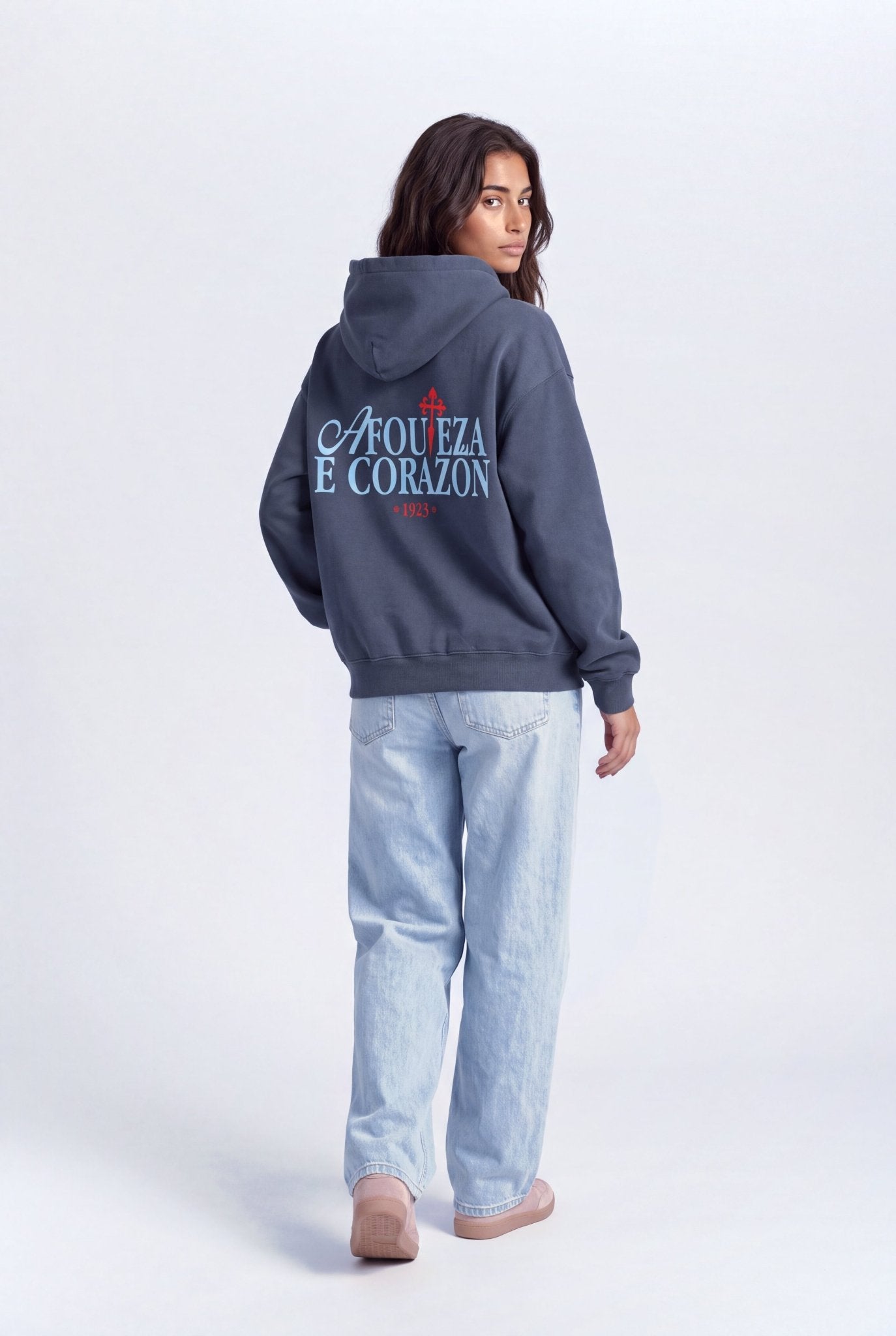Sudadera "Afouteza e corazón" - Pachanga Club