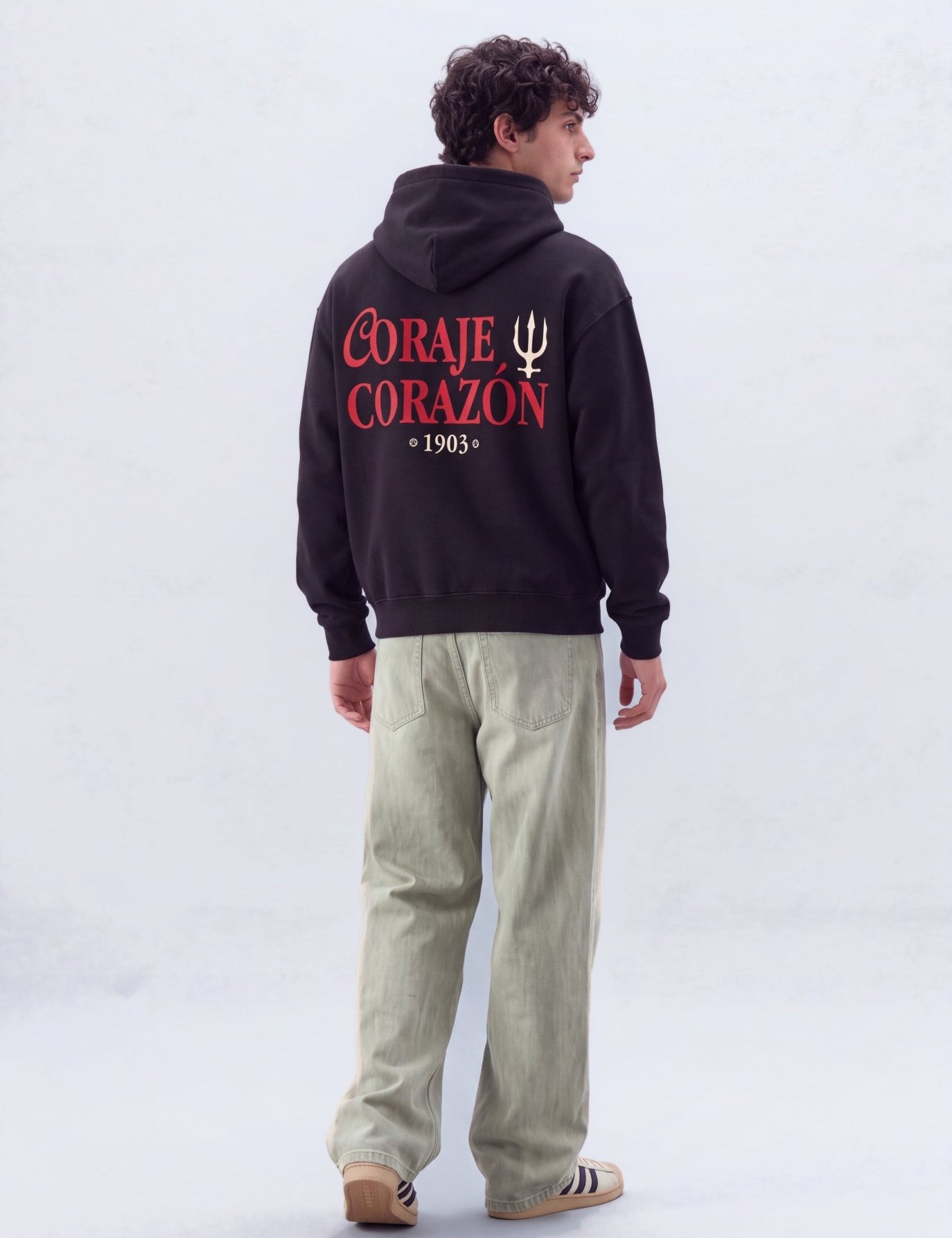 Sudadera "Coraje y corazón" - Pachanga Club