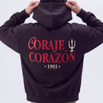 Sudadera "Coraje y corazón" - Pachanga Club