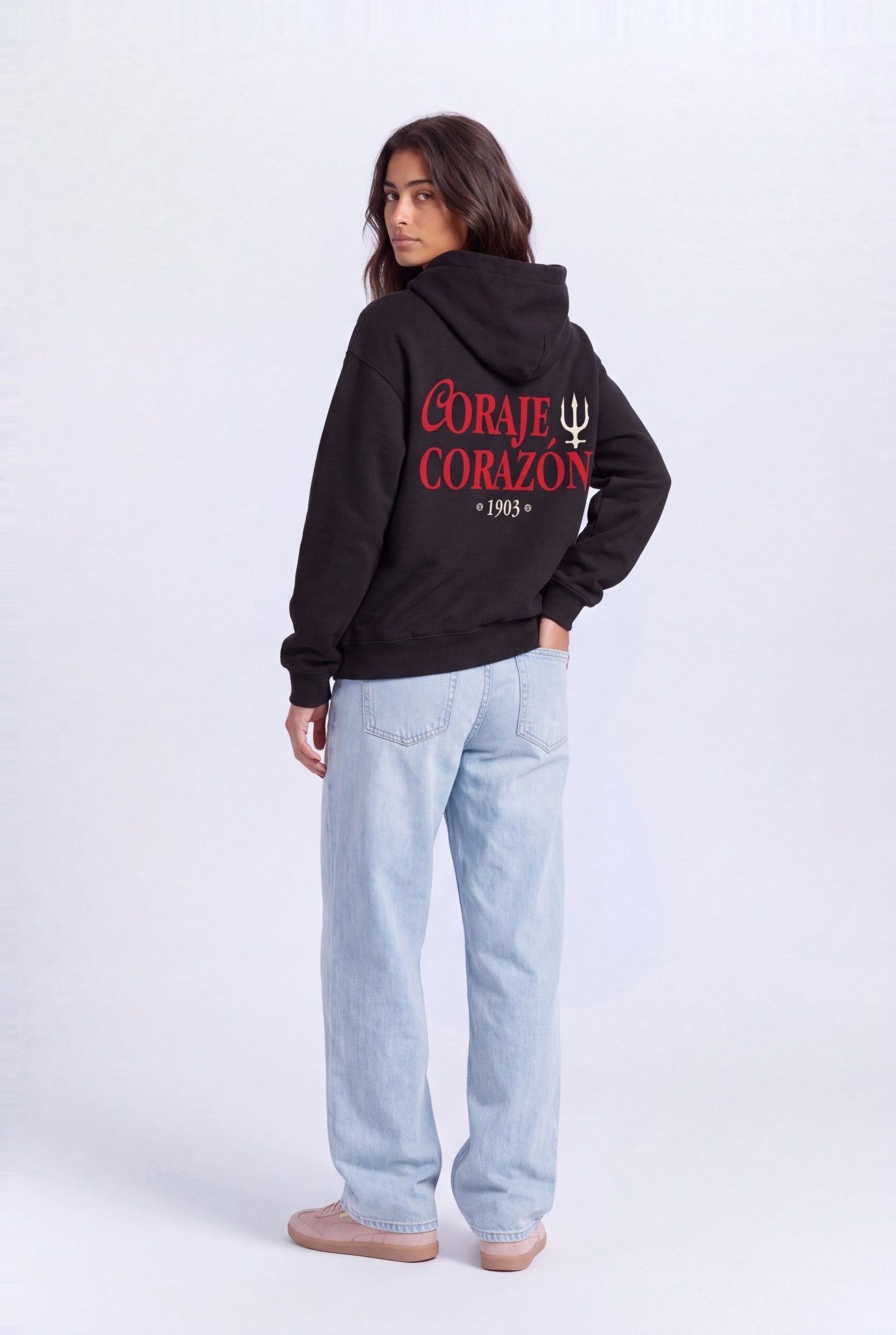 Sudadera "Coraje y corazón" - Pachanga Club