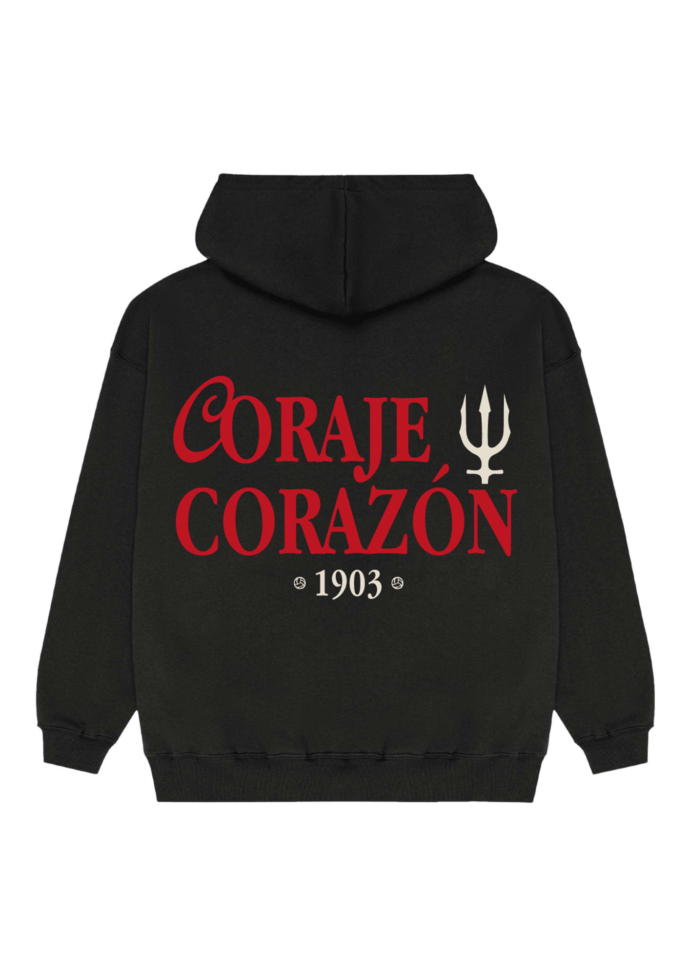 Sudadera "Coraje y corazón" - Pachanga Club