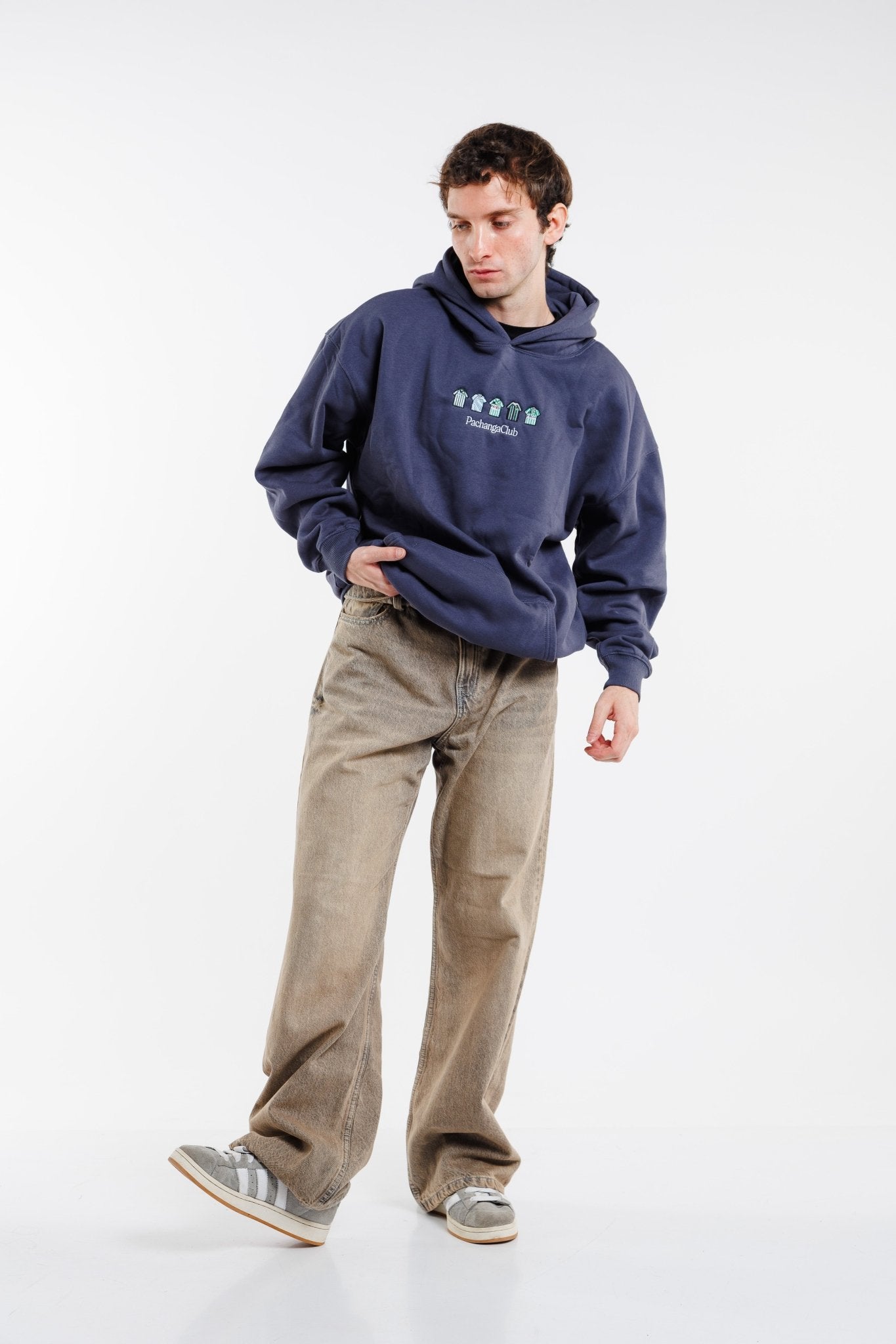Sudadera Equipaciones Históricas Béticos - Azul Marino - Pachanga Club