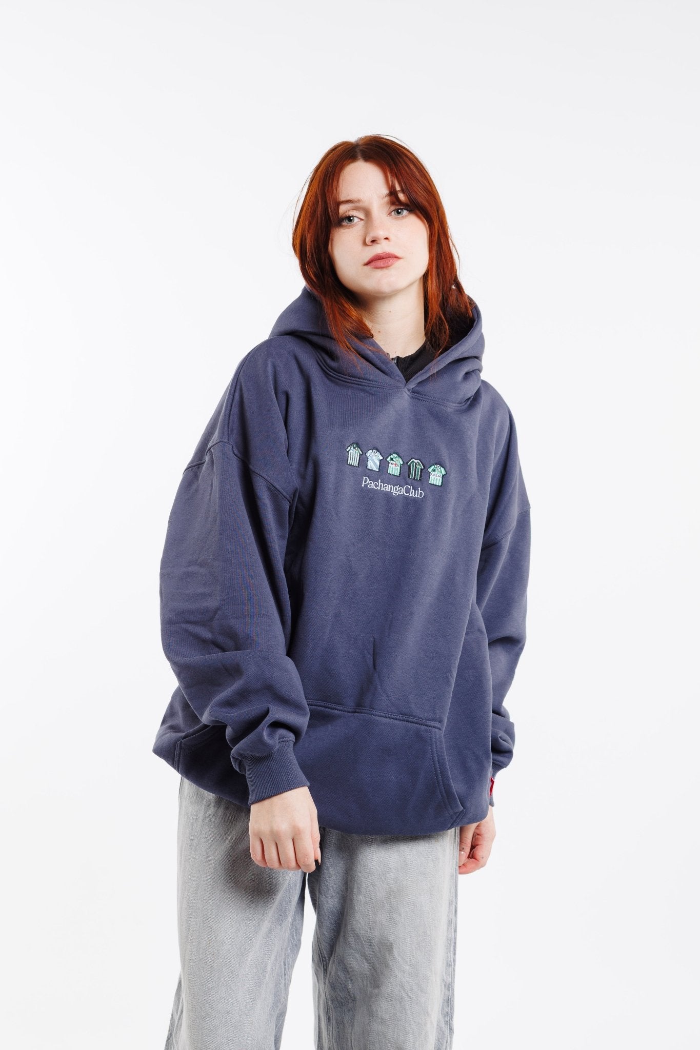 Sudadera Equipaciones Históricas Béticos - Azul Marino - Pachanga Club