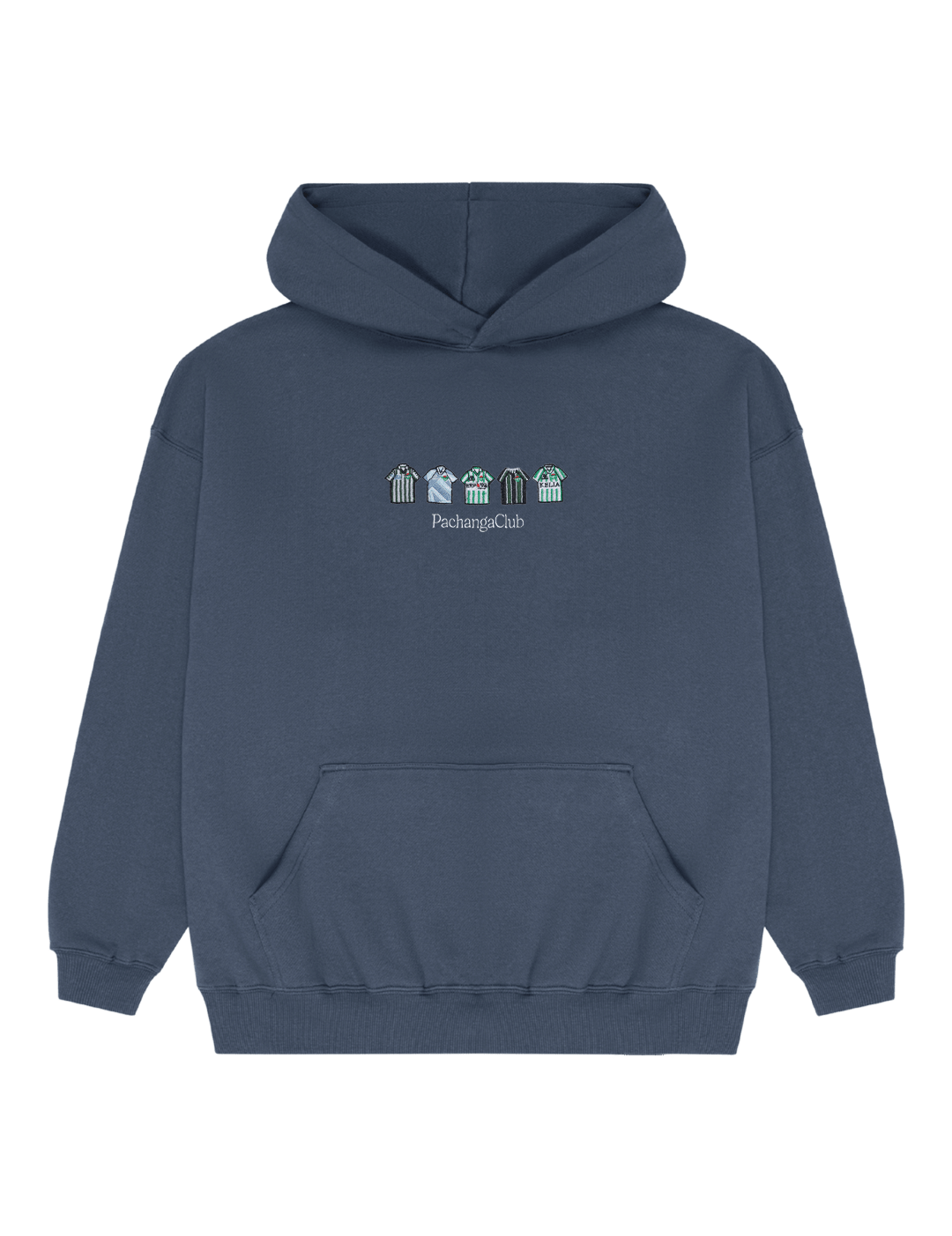 Sudadera Equipaciones Históricas Béticos - Azul Marino - Pachanga Club