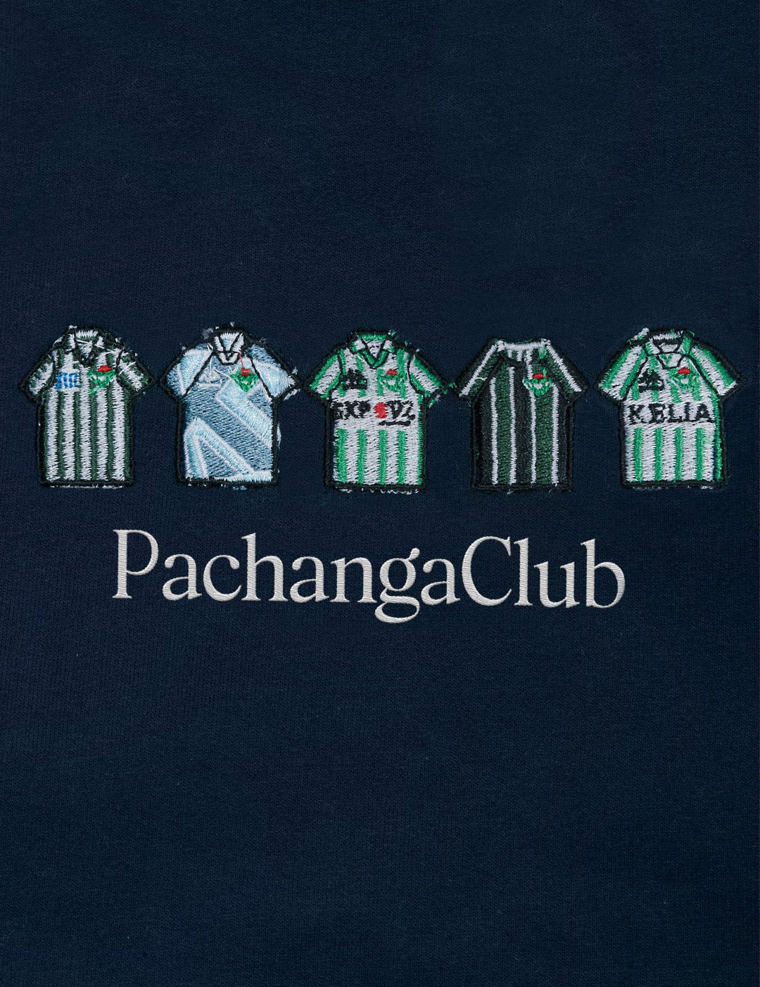 Sudadera Equipaciones Históricas Béticos - Azul Marino - Pachanga Club