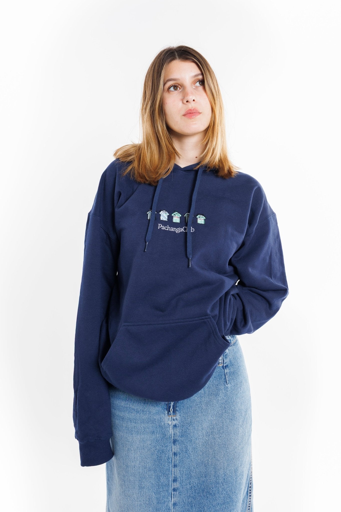 Sudadera Equipaciones Históricas Béticos - Azul Marino - Pachanga Club