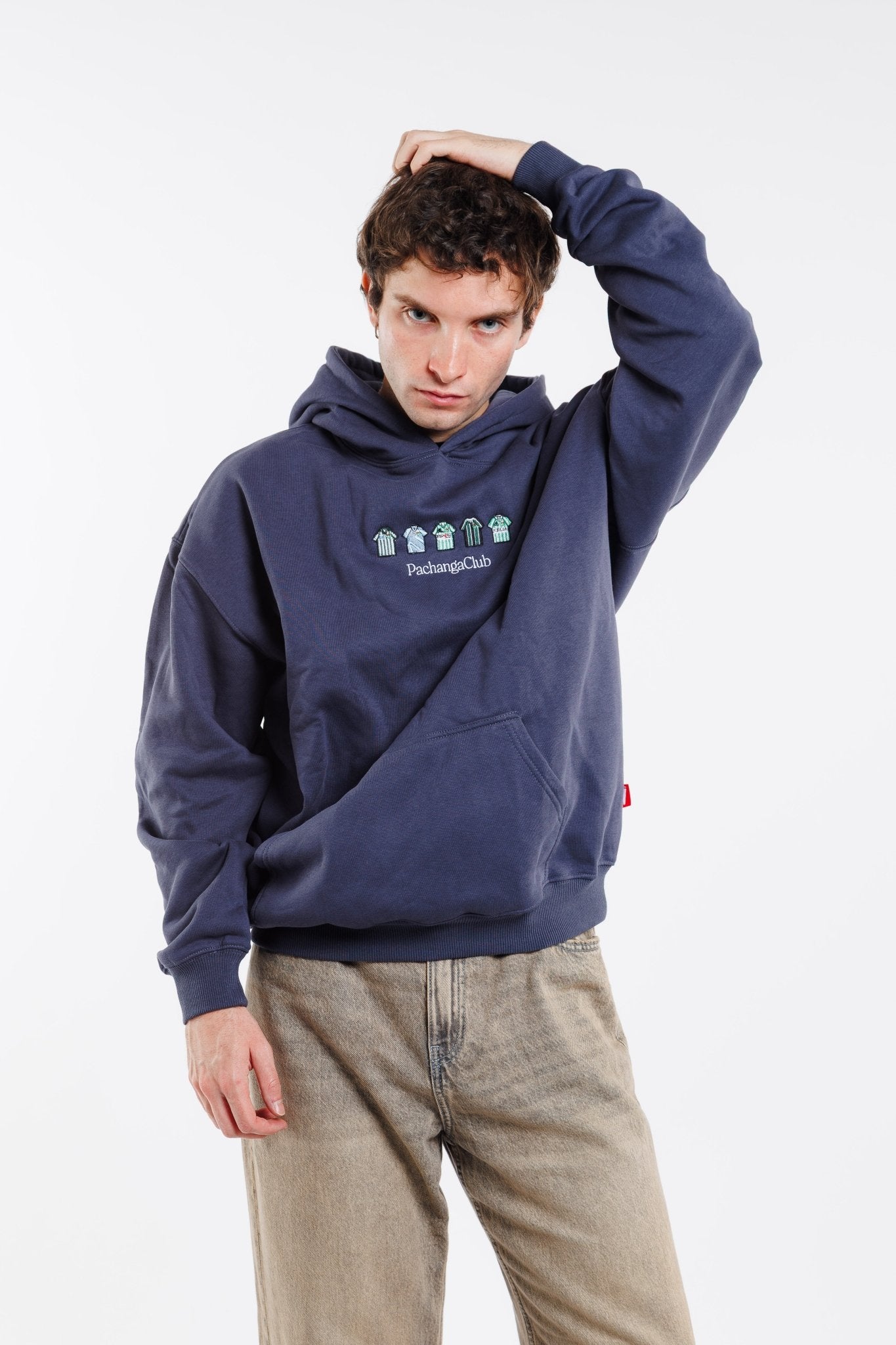 Sudadera Equipaciones Históricas Béticos - Azul Marino - Pachanga Club