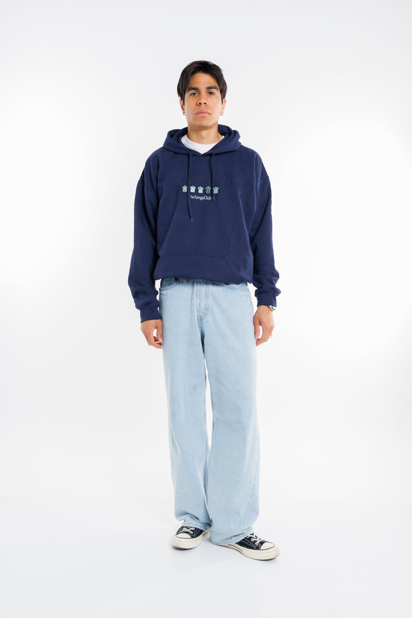 Sudadera Equipaciones Históricas Béticos - Azul Marino - Pachanga Club