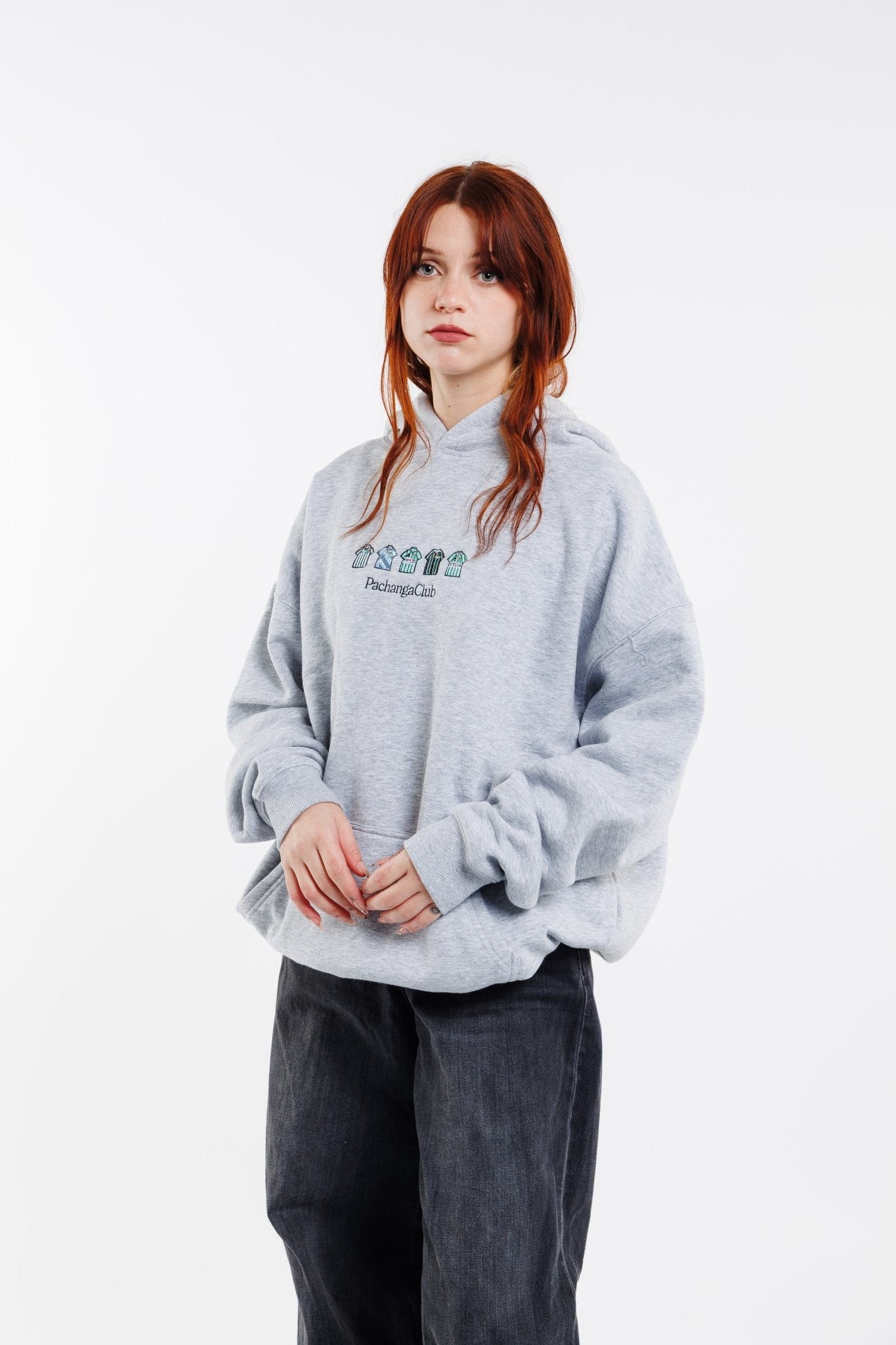 Sudadera Equipaciones Históricas Béticos - Gris - Pachanga Club