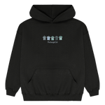 Sudadera Equipaciones Históricas Béticos - Negro - Pachanga Club