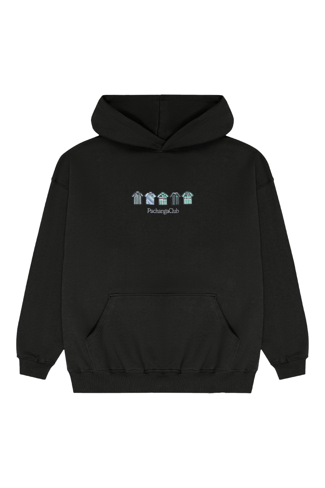 Sudadera Equipaciones Históricas Béticos - Negro - Pachanga Club