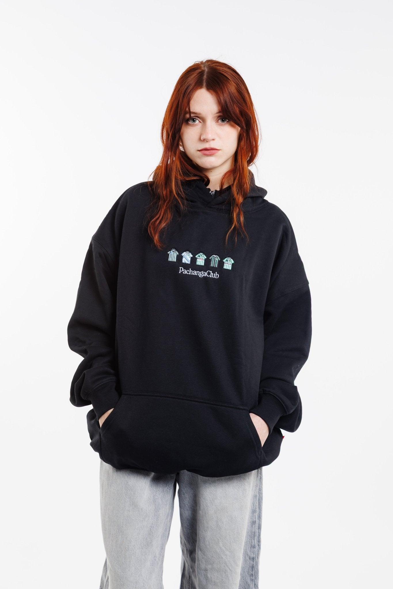 Sudadera Equipaciones Históricas Béticos - Negro - Pachanga Club