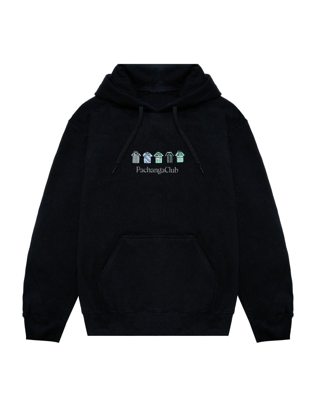 Sudadera Equipaciones Históricas Béticos - Negro - Pachanga Club