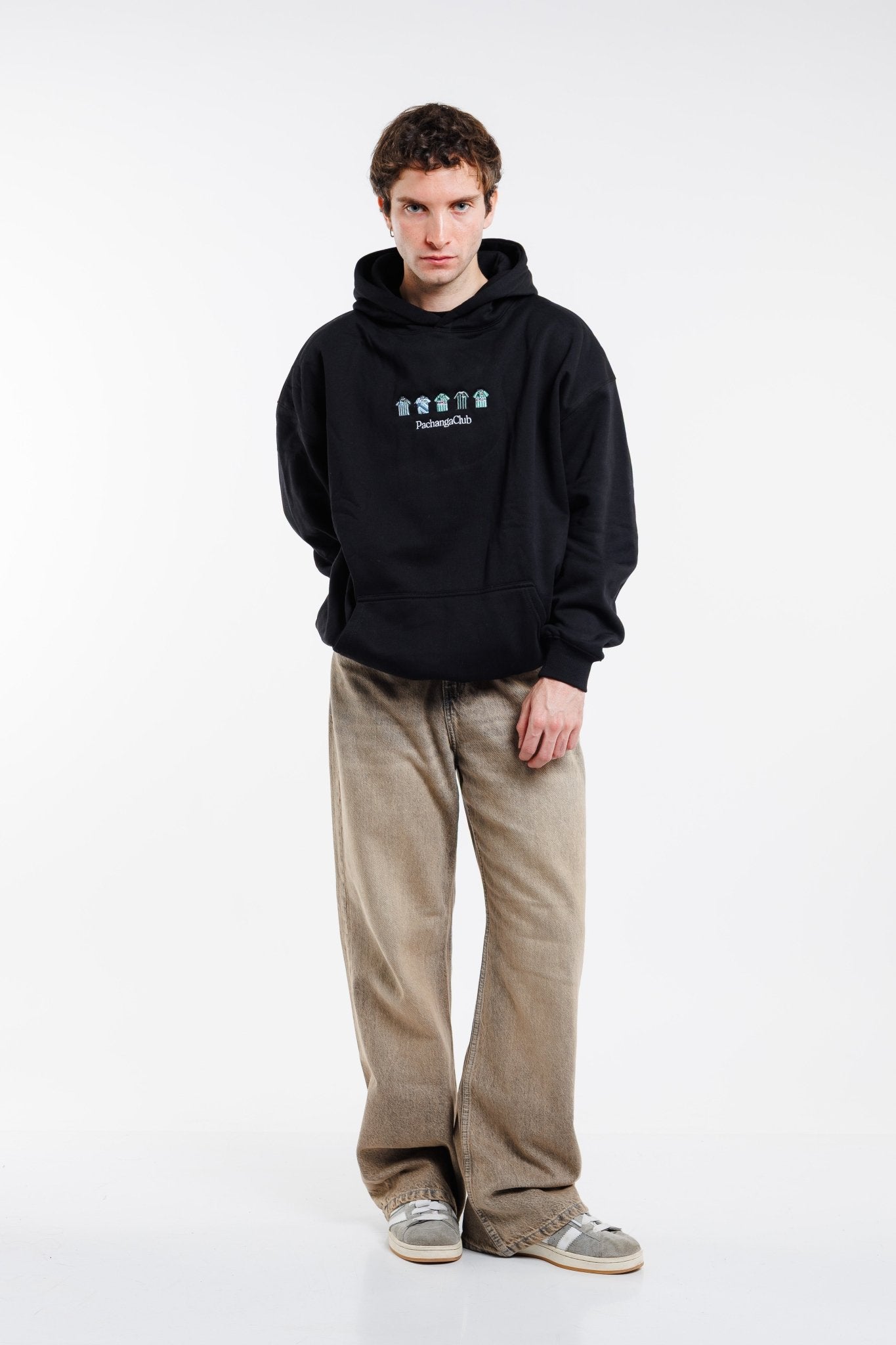 Sudadera Equipaciones Históricas Béticos - Negro - Pachanga Club