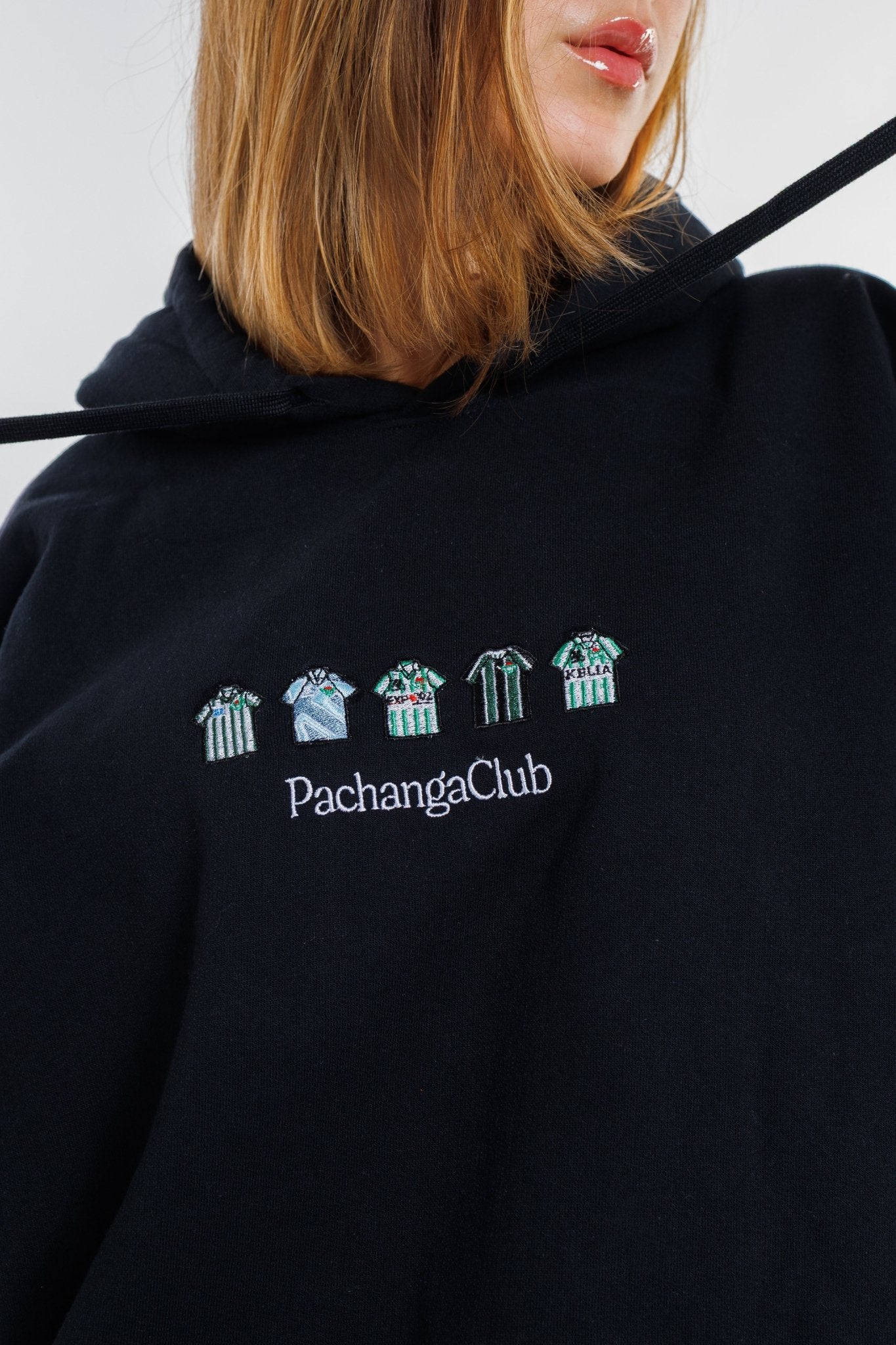 Sudadera Equipaciones Históricas Béticos - Negro - Pachanga Club