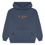 Sudadera Equipaciones Históricas Colchoneros - Azul Marino - Pachanga Club