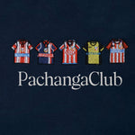 Sudadera Equipaciones Históricas Colchoneros - Azul Marino - Pachanga Club
