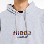 Sudadera Equipaciones Históricas Colchoneros - Gris - Pachanga Club