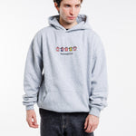 Sudadera Equipaciones Históricas Colchoneros - Gris - Pachanga Club