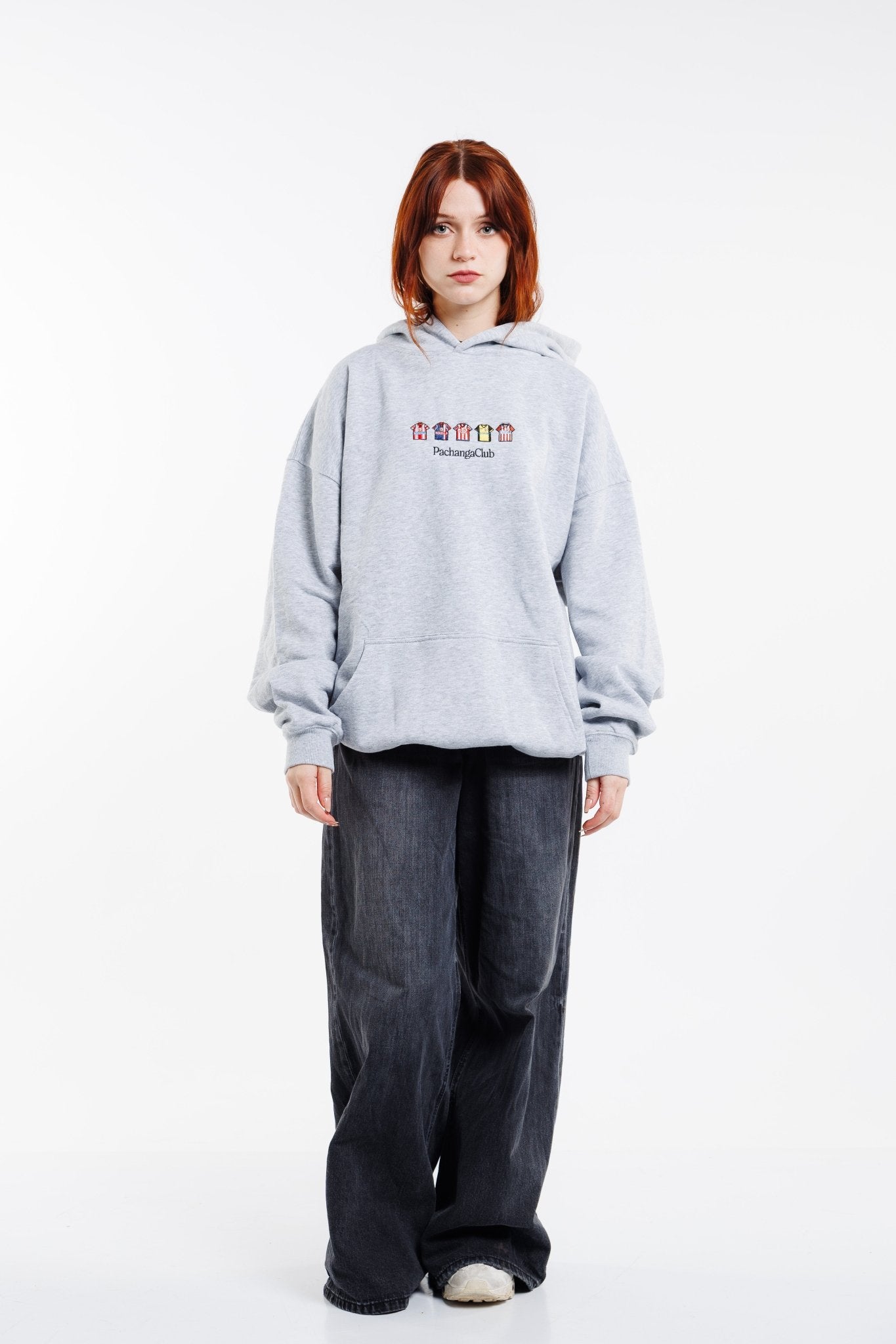 Sudadera Equipaciones Históricas Colchoneros - Gris - Pachanga Club