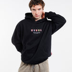 Sudadera Equipaciones Históricas Colchoneros - Negro - Pachanga Club