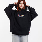 Sudadera Equipaciones Históricas Colchoneros - Negro - Pachanga Club