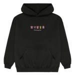 Sudadera Equipaciones Históricas Colchoneros - Negro - Pachanga Club