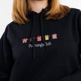 Sudadera Equipaciones Históricas Colchoneros - Negro - Pachanga Club