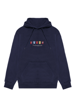 Sudadera Equipaciones Históricas Culés - Azul Marino - Pachanga Club