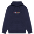 Sudadera Equipaciones Históricas Culés - Azul Marino - Pachanga Club