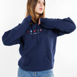 Sudadera Equipaciones Históricas Culés - Azul Marino - Pachanga Club
