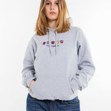 Sudadera Equipaciones Históricas Culés - Gris - Pachanga Club