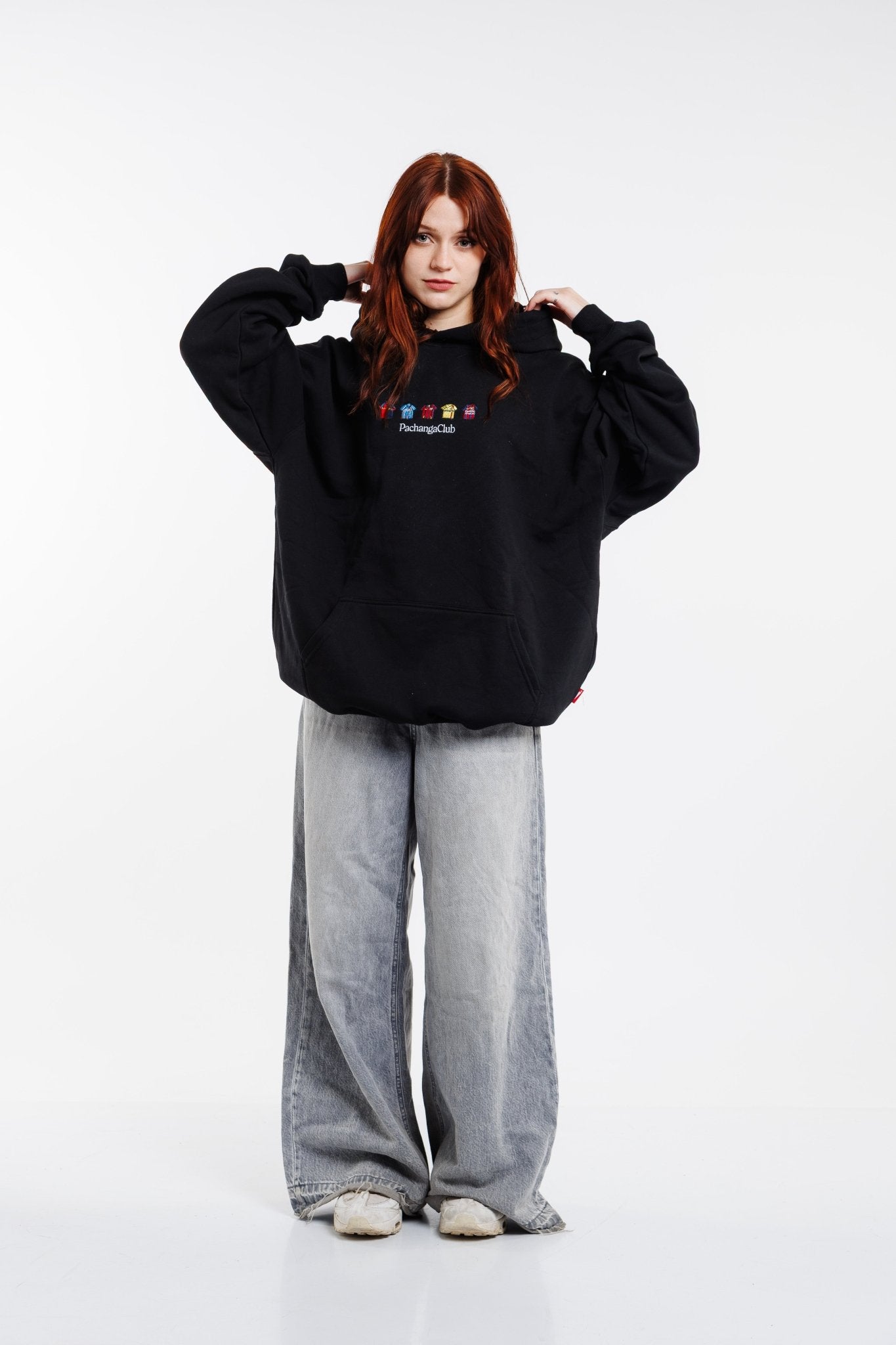 Sudadera Equipaciones Históricas Culés - Negro - Pachanga Club