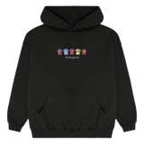 Sudadera Equipaciones Históricas Culés - Negro - Pachanga Club