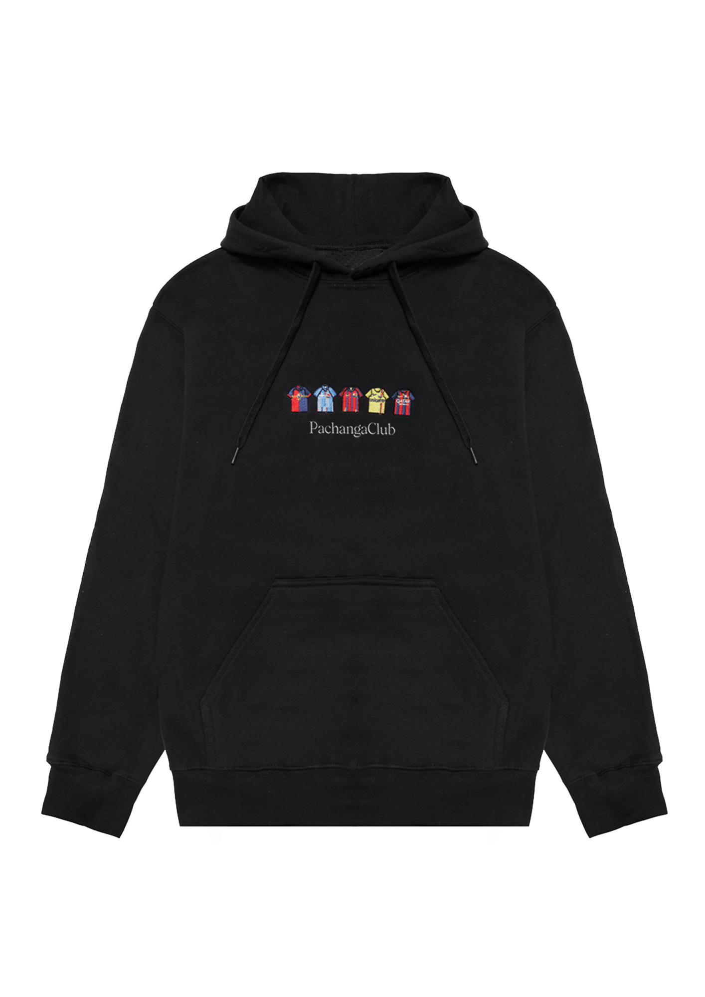 Sudadera Equipaciones Históricas Culés - Negro - Pachanga Club