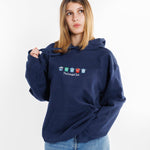 Sudadera Equipaciones Históricas Deportivistas - Azul Marino - Pachanga Club