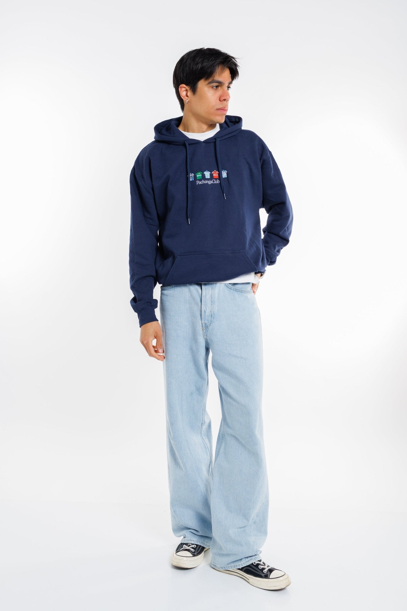 Sudadera Equipaciones Históricas Deportivistas - Azul Marino - Pachanga Club