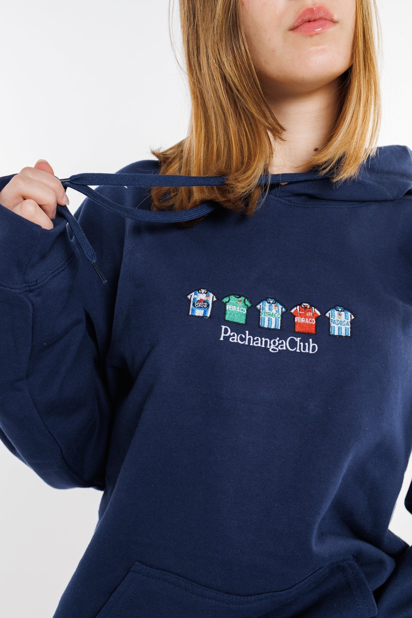 Sudadera Equipaciones Históricas Deportivistas - Azul Marino - Pachanga Club