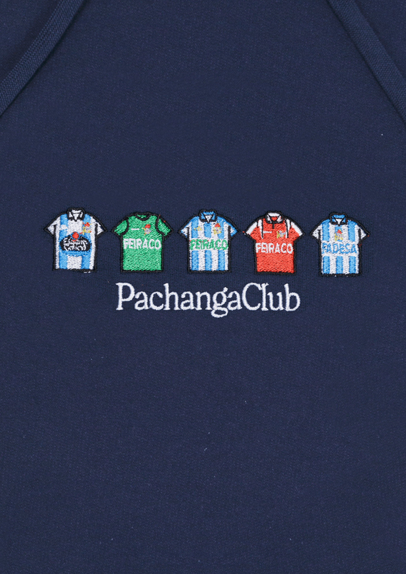Sudadera Equipaciones Históricas Deportivistas - Azul Marino - Pachanga Club