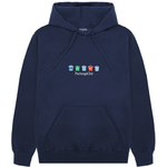 Sudadera Equipaciones Históricas Deportivistas - Azul Marino - Pachanga Club