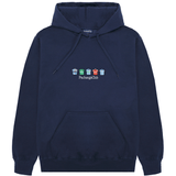 Sudadera Equipaciones Históricas Deportivistas - Azul Marino - Pachanga Club